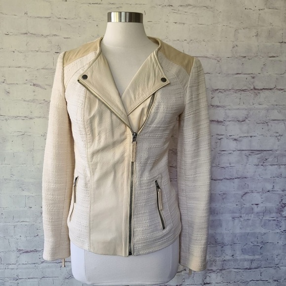 Lucky Brand Jackets & Blazers - Lucky Brand Cream Blazer with Structured Shoulders